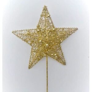 Gold Tree Top Star – 20 cm