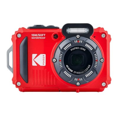 PIXPRO WPZ2 16MP Full HD Waterproof Rugged Digital Camera, Red