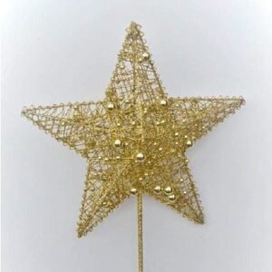 Gold Tree Top Star – 30 cm