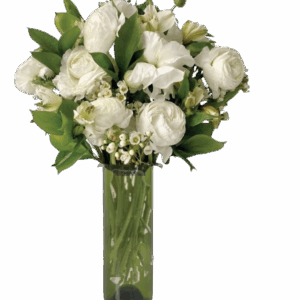Linen White Ranunculus Bouquet