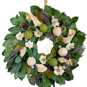 Wild Flowers & Lavender Wreath
