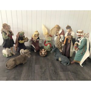 60cm Nativity Set 11 Piece