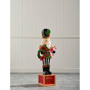 1.24m Nutcracker on Plinth