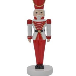 55cm Red and White Nutcracker
