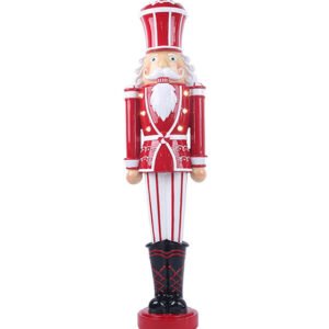 69cm Red and White Nutcracker