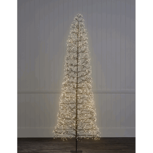 Pre-Lit ‘Just Lights’ Tree – Black- 2.4m