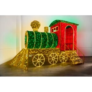 4.2m LED Tinsel Train
