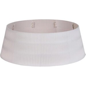 Ribbed Christmas Tree Collar – Beige