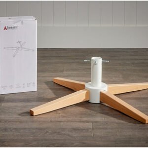 Tree Nest White Gentle Christmas Tree Stand – Large