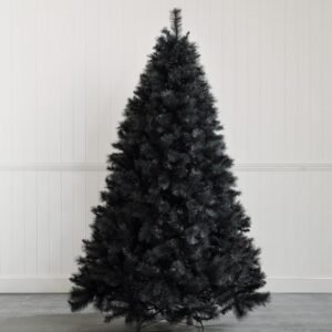 The Austrian – Artificial Christmas Tree – Black – 12 foot