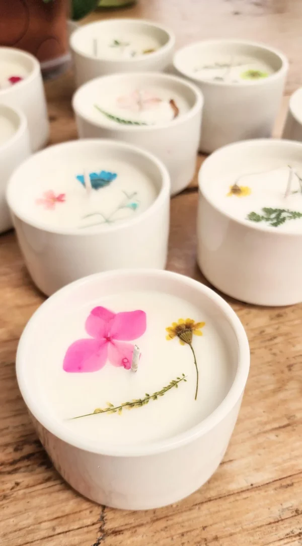 Made in Maine; Glow & Grow Cosmo Candle - Image 6