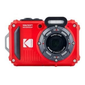 PIXPRO WPZ2 16MP Full HD Waterproof Rugged Digital Camera, Red