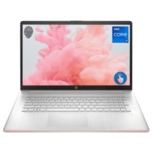Essential 17.3" Laptop Intel Core i7-1355U 8GB RAM 512GB SSD Windows 11 Home HD+ Touchscreen - Pale Rose Gold