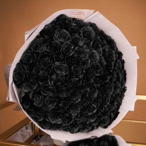 Black Rose Bouquet