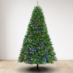 7.5 ft Montauk Supreme Christmas Tree with 800 3mm Dual Color lights - 9 Function, 55D