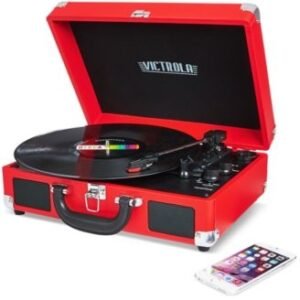 Solid Suitcase Bluetooth Record Player