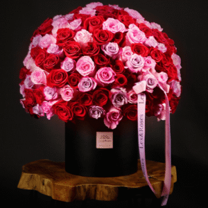 Deluxe Roses - HatBox