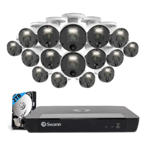 Swann Master Series 16-Camera 4K HD NVR Security System PoE SONVK-1676816-US