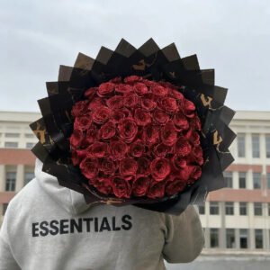 Glitter Rose Bouquet - An Ideal Expression of Love