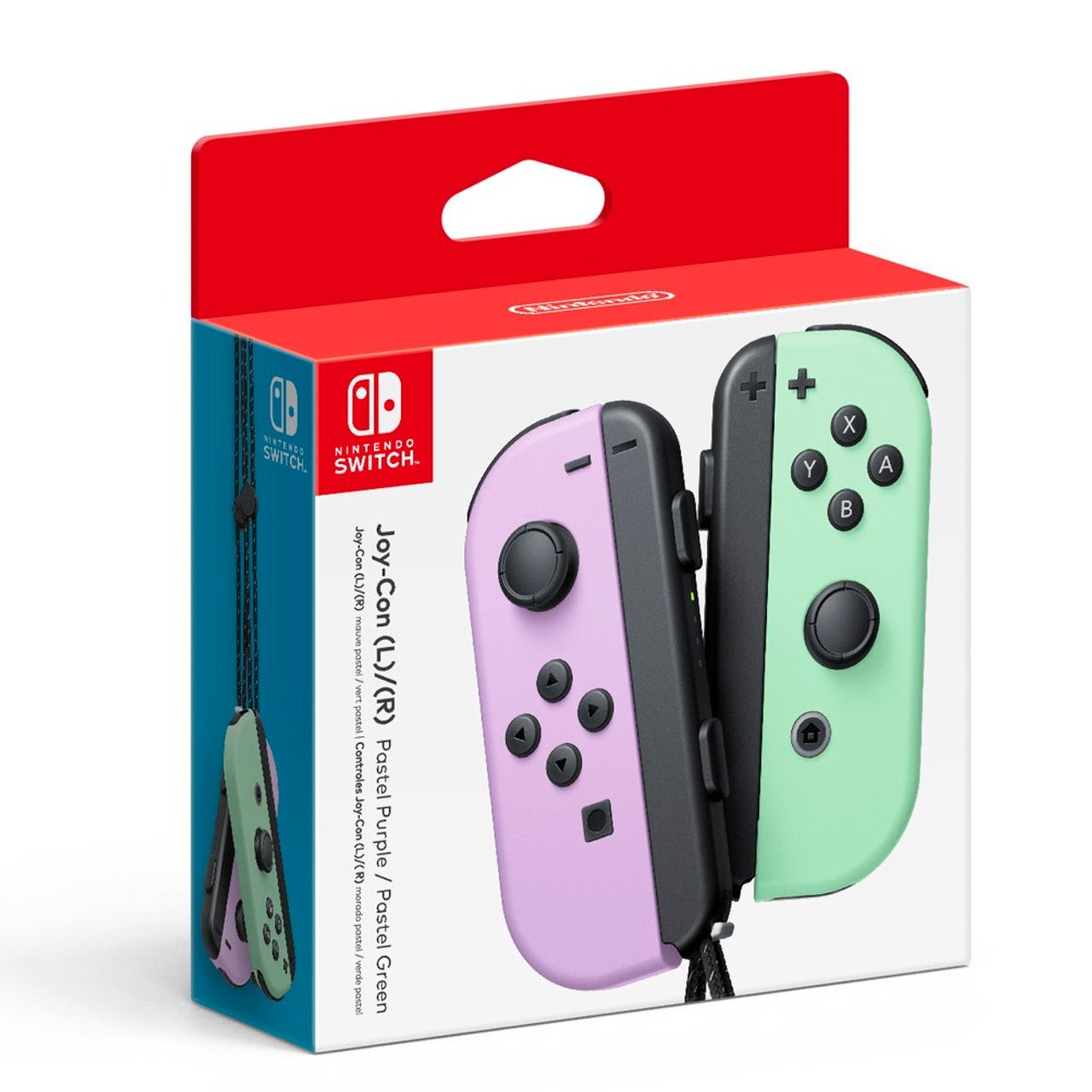 Joy-Con (L)/(R) for Nintendo Switch - Pastel Purple / Pastel Green - Image 2
