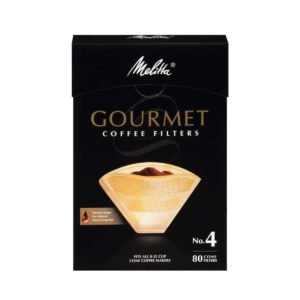 Melitta #4 Gourmet Coffee Filters - 80 Count